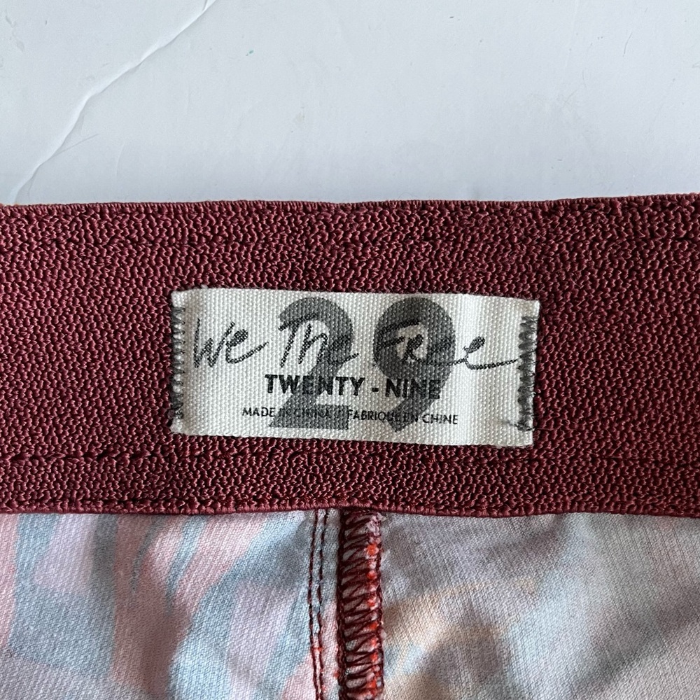 We The Free Orange Multi Aztec-Print Bootcut Pants - Picture 8 of 10